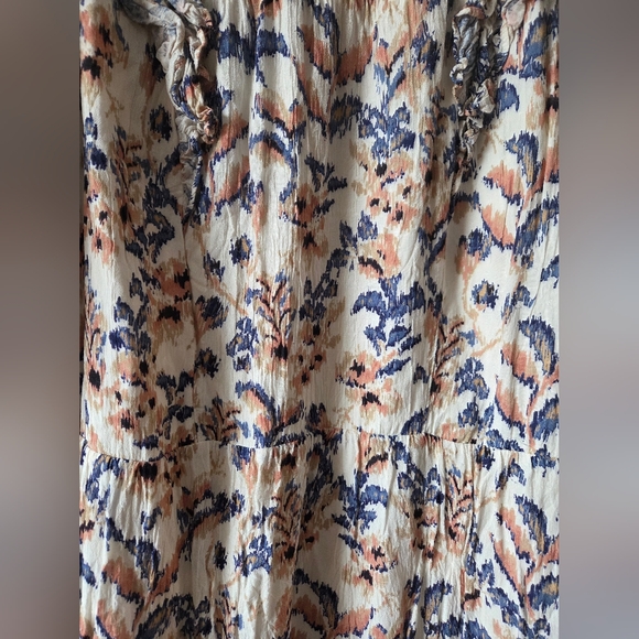 Matilda Jane Good Hart Perennial Florals Ruffled Dress Womens Size Medium - Picture 4 of 7
